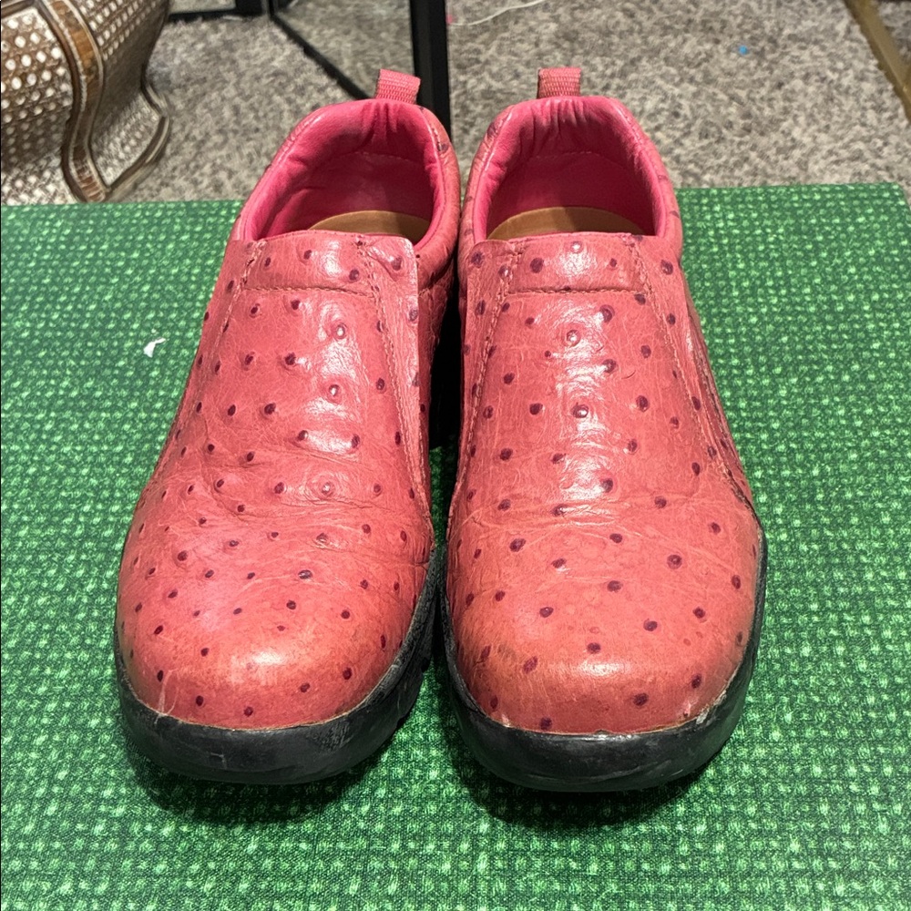 Kids Pink Slip-On Shoes
